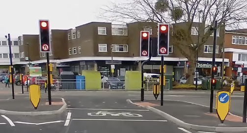 Cycle Lane Between Two Solid White Lines