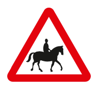 Accompanied horses or ponies