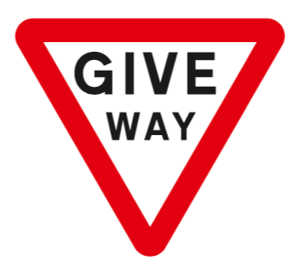 Give Way to Traffic on Major Road