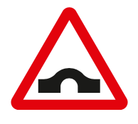 hump-bridge sign
