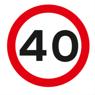 maximum-speed sign