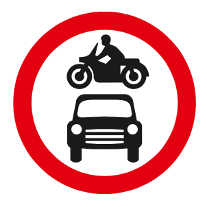 No Motor Vehicles