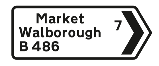 non-primary-routes-at-the-junction sign