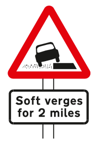 soft-verges sign