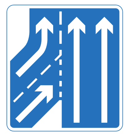 Traffic Joining from Left Ahead